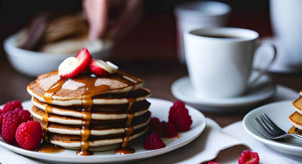 Vegan Oatmeal Pancakes