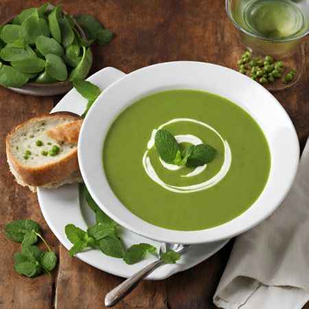 Best Appetizing Pea and Mint Soup Recipe