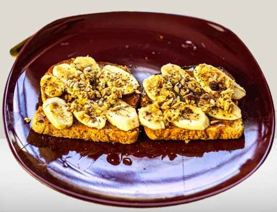 Peanut Butter Banana Toast