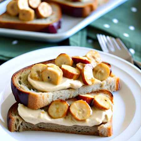 Peanut Butter Banana Toast